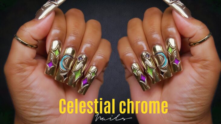 BORN PRETTY UNBOXING | CAT EYE GELS | 3D CHROME NAIL ART✨