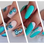 Nail art design 2025 💎 Turquoise #Nails