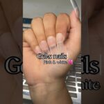 So cute🩷#explore#nailstyle#nails#gelxnails#fyp#naildesigns#nailart#gelx#nail#whitenails#cutenails