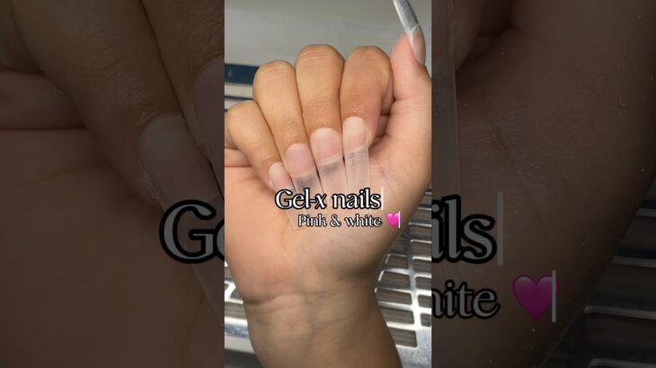 So cute🩷#explore#nailstyle#nails#gelxnails#fyp#naildesigns#nailart#gelx#nail#whitenails#cutenails
