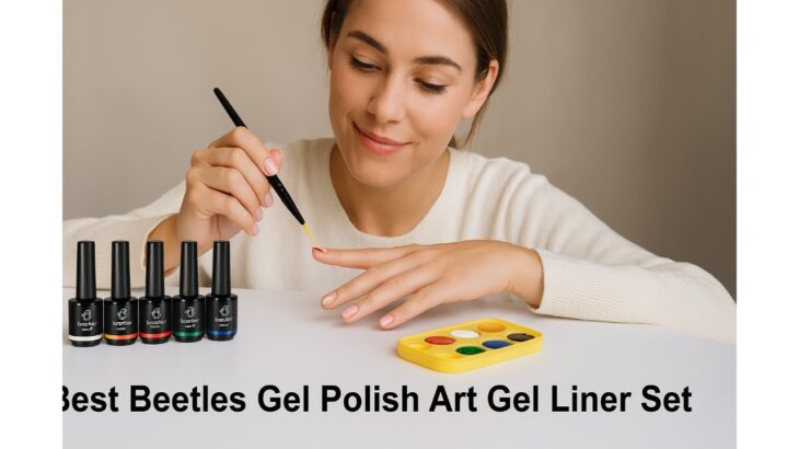 💅 Beetles Gel Polish Liner Nail Art Set | Best Beetles Gel Polish Art Gel Liner Set 🎨