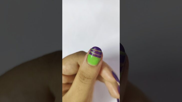 Striping Nail art 💅🏻#nailart #shorts #trending #viralvideo