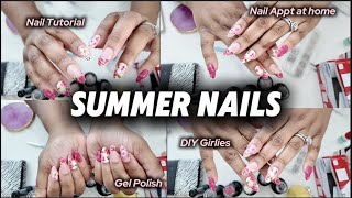TROPICAL NAIL VIBES ONLY❣️ WE OUTSIDE!! | 🔥 HOT GIRL  🏖️ Summer Nails!
