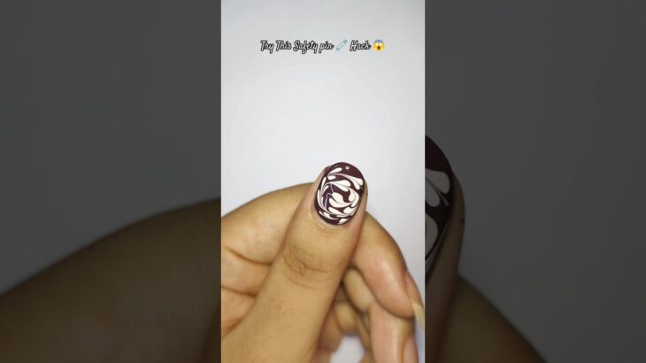 Wait For End 😍🔚 Nail Art at home 🏡💅🏻🧷#nails #shorts #trending #viralvideo