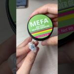3D flower nail designs using mefa non-sticky solid nail builder gel