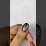 🏡🧷😱 Nail Art at home 😄#nails #nailart #shorts #trending #viralvideo
