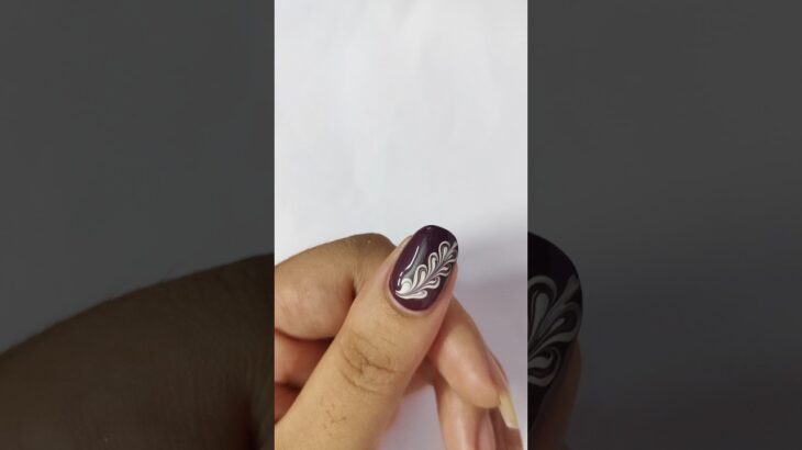 🏡🧷😱 Nail Art at home 😄#nails #nailart #shorts #trending #viralvideo
