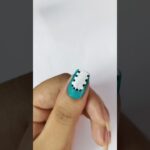 Nail Art Using Tape for beginners 💅🏻🫧#nailart #shorts #viralvideo #trending