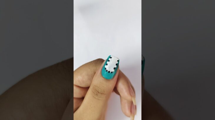 Nail Art Using Tape for beginners 💅🏻🫧#nailart #shorts #viralvideo #trending
