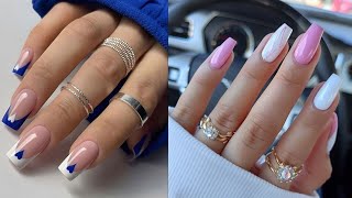 BEAUTIFUL 😍❤️ ACRYLIC NAIL ART DESIGNS TO TRY OUT//Easy nail Designs ideas #nails #nailart