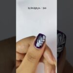 🏡💅🏻🧷 Nail art at home #trending #nailart #shorts