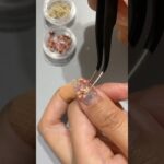 〈S🩷Mint・mica・seria〉押し花だってギラギラさせたい。