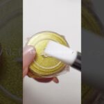 ミラーパウダーでシンプル手書きハートデザイン#shorts