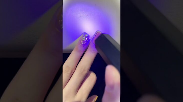 Apply gel polish nail #nails