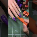 Apply gel polish nail simple at home  #nailart