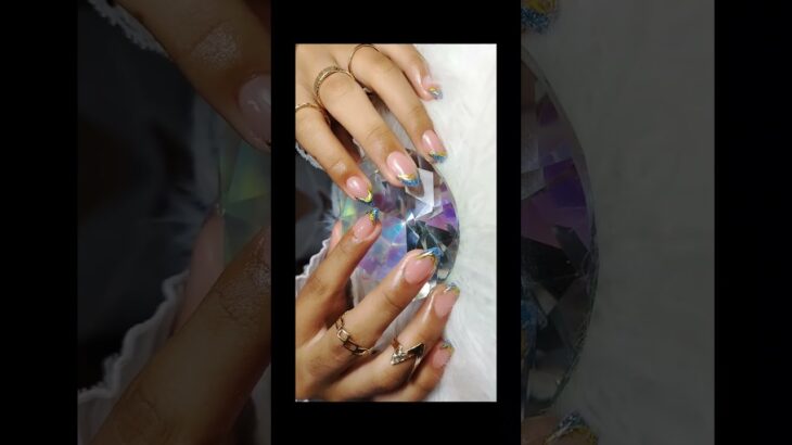 DISEÑO DE UÑAS RECREADO #uñas #uñasdemoda #nails #nailgelart #uñasacrilicas #shiningnails #manicure