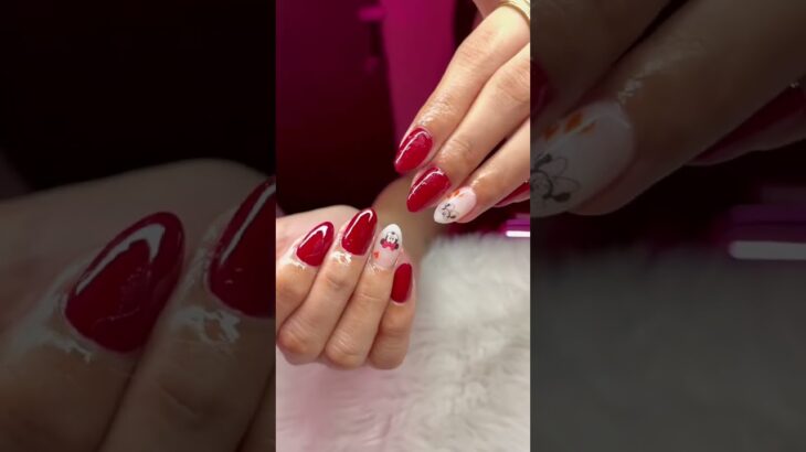 Disneyland nail designs simple nail design soft gel extension #nails