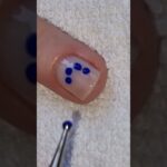 Easy Flower Nail Art | Sheer Nails Design | #nailart