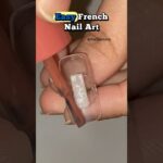 Easy French Nail Art For Beginners #shorts #frenchnails #nailart