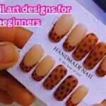 HOW TO MAKE YOUR OWN PRESS ON NAILS/Easy nail art designs for beginners