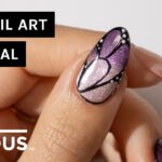 How to Create Velvet Butterfly Wing Nails | Magnetic Gel Nail Art Tutorial | Gelous Gel Nail Polish