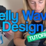 Jelly Wave Nail Art Design Tutorial (How to Create Waves with Gel Polish)
