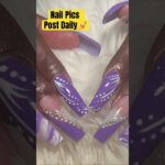 Long Nails #nailart #naildesign #trending #fyp