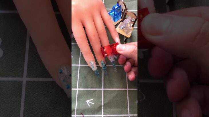 Poly gel nail idea