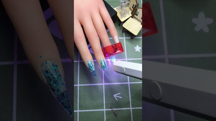 Poly gel nail idea