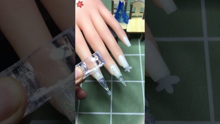 Poly gel nail idea #nail #short