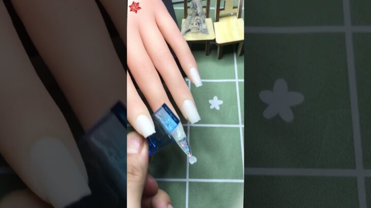 Poly gel nail idea #nail #short #nails
