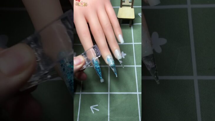 Poly gel nail idea #nails  #simplenails