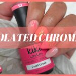 SUMMER NAILS WITH ISOLATED CHROME AND BLOOMING GEL NAIL ART!