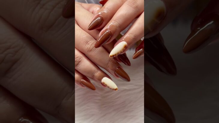 Simple nail design soft gel nail extension #nails #softgelextensions