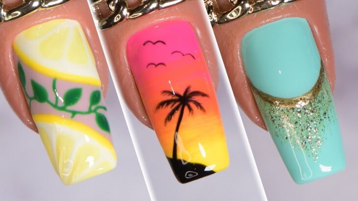 Summer Nail Art Compilation 2025 | 5 New Nail Design Ideas For Summer