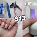 TESTING A $13 GEL X NAIL KIT FROM AMAZON! HOW TO DO GEL X NAILS AT HOME | Nail Tutorial