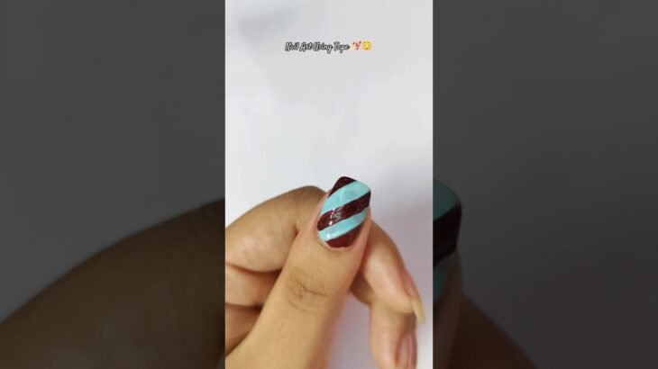 Wait For End 😍🔚 Nail Art at home 🏡💅🏻#trending #nailart #shorts #viralvideo