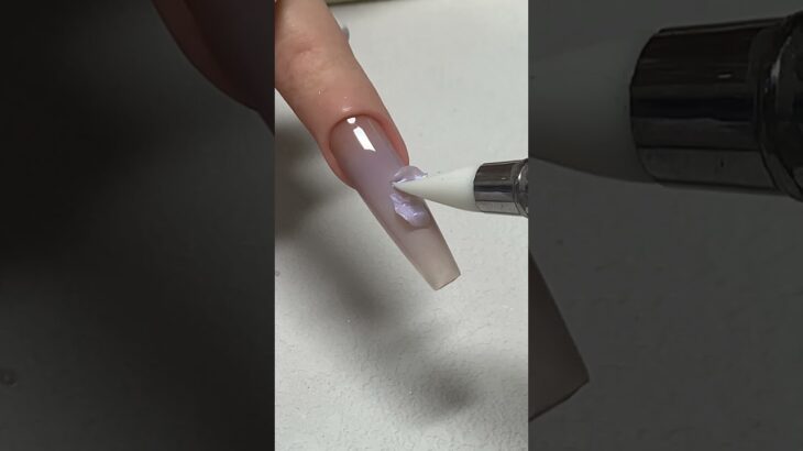 【3D gel】how to do nail with 3D nail art gel  #nails #poligel #nailart #structuregel #nailgelart