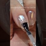 クリアフレンチネイル🌟土台はジェリップ！／Clear French nails made with Gelip #nails #ネイル #magneticnails  #naildesign