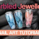 Marbled Jewellery – Bo Ho Inspired Nail Art Tutorial💎💅🏼