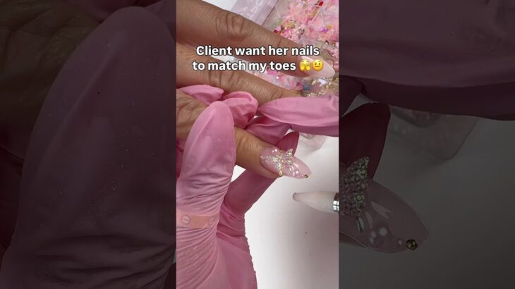 Did we get it close 🫣😂 #nails #nailart #nailtech #notpolish
