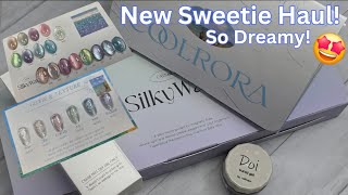 Korean Nail Goodies! Sweetie Nail Supply Haul | Cats Me & Sweet Candy Swatches 💅🏻