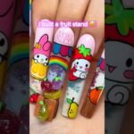this is what $700 Sanrio nails look like 💅🍓#nailart #gelnails #nails #naildesign #nailtech