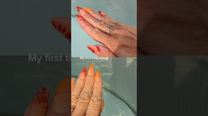 🌺Blooming gel summer nails 🌺