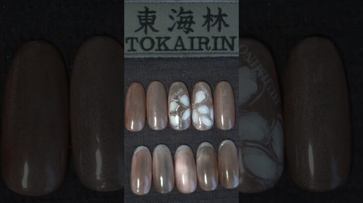 magnet micro Nail　夏のマグネットネイルをOrso「マルベリー」　#shorts