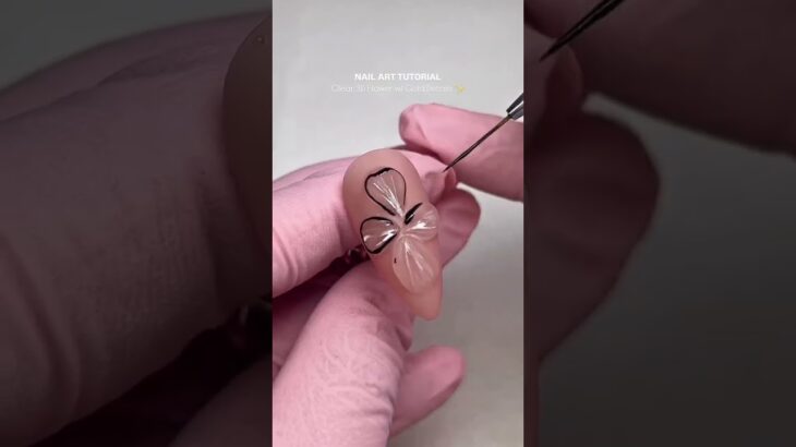 gel flowers tutorial design #nails #shorts #nailart #youtube #tips #hacks