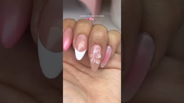 gel nails design #nails #shorts