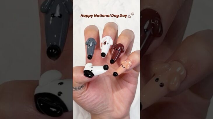 Dog Day Nail Inspiration 🐕🐾✨