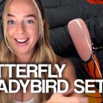 How To: Butterfly and Ladybird Set Nail Art Tutorial (Part 1) 🦋🐞