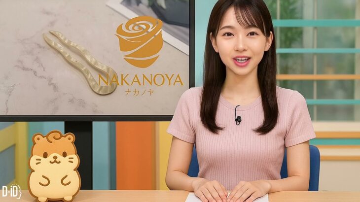 【簡単アレンジ】差し込むだけで上品ヘアに！波デザインのヘアフォーク✨
